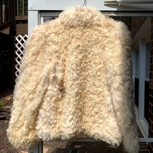 Vintage Ardney Suede Lamb Jacket Size 12 - Picture 4 of 8